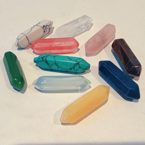 [ 3 FOR $20 ] SMALL CRYSTAL WANDS PACK OF 10 - Picture 9 of 10